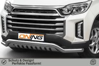 Frontschutzbügel breit Unterbodenschutz für SsangYong Musso 2021- 70mm Gutachten breit