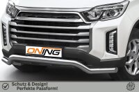 Frontschutzbügel breit für SsangYong Musso 2021- 70mm Gutachten breit