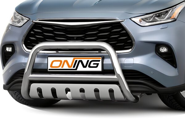 Frontschutzbügel mit Unterfahrschutz für Toyota Highlander 2021- 70mm Gutachten
