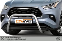 Frontschutzbügel für Toyota Highlander 2021- 70mm Gutachten