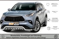 Frontschutzbügel breit Unterbodenschutz für Toyota Highlander 2021- 70mm Gutachten