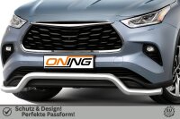 Frontschutzbügel breit für Toyota Highlander 2021- 70mm Gutachten