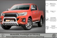 Frontschutzbügel mit Unterfahrschutz für Toyota Hilux 2018-2021 70mm Gutachten
