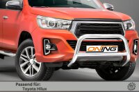 Frontschutzbügel mit Querstreben für Toyota Hilux 2018-2021 70mm Gutachten