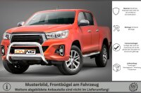 Frontschutzbügel mit Querstreben für Toyota Hilux 2018-2021 70mm Gutachten