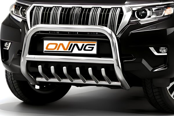Frontschutzbügel mit Unterfahrschutz für Toyota Land Cruiser 150 (J15) 2017- 70mm Gutachten