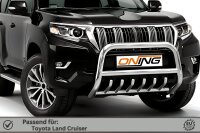 Frontschutzbügel mit Unterfahrschutz für Toyota Land Cruiser 150 (J15) 2017- 70mm Gutachten