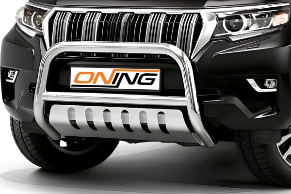 Frontschutzbügel mit Unterfahrschutz für Toyota Land Cruiser 150 (J15) 2017- 70mm Gutachten