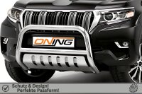 Frontschutzbügel mit Unterfahrschutz für Toyota Land Cruiser 150 (J15) 2017- 70mm Gutachten
