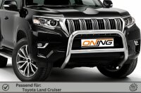 Frontschutzbügel mit Querstreben für Toyota Land Cruiser 150 (J15) 2017- 70mm Gutachten