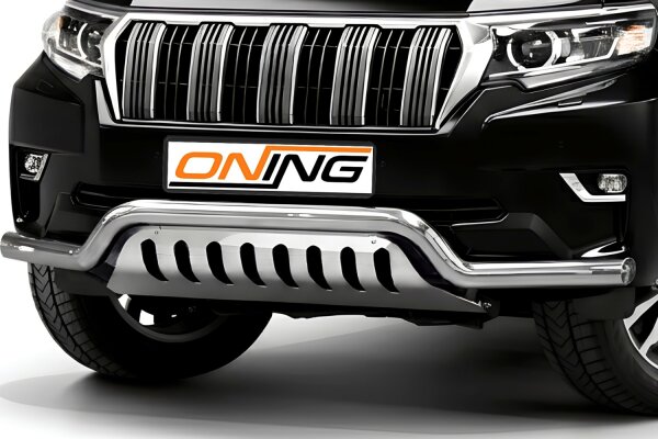 Frontschutzbügel breit Unterbodenschutz für Toyota Land Cruiser 150 (J15) 2017- 70mm Gutachten