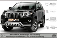 Frontschutzbügel breit Unterbodenschutz für Toyota Land Cruiser 150 (J15) 2017- 70mm Gutachten