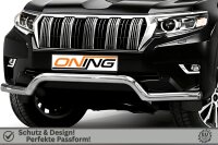 Frontschutzbügel breit für Toyota Land Cruiser 150 (J15) 2017- 70mm Gutachten