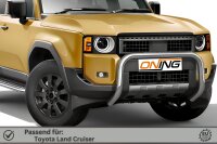Frontschutzbügel für Toyota Land Cruiser 250 (J25) 2024- 70mm Gutachten