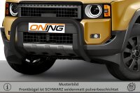 Frontschutzbügel für Toyota Land Cruiser 250 J25 2024- schwarz Edelstahl Gutachten