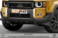 Frontschutzbügel breit für Toyota Land Cruiser 250 J25 2024- schwarz Edelstahl Gutachten
