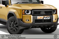 Frontschutzbügel breit für Toyota Land Cruiser 250 J25 2024- schwarz Edelstahl Gutachten