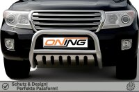 Frontschutzbügel mit Unterfahrschutz für Toyota Land Cruiser V8 J20 2012-2016 70mm Gutachten