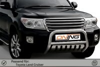 Frontschutzbügel mit Unterfahrschutz für Toyota Land Cruiser V8 J20 2012-2016 70mm Gutachten
