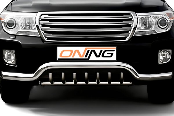 Frontschutzbügel breit Unterbodenschutz für Toyota Land Cruiser V8 (J20) 2012-2016 76mm Gutachten