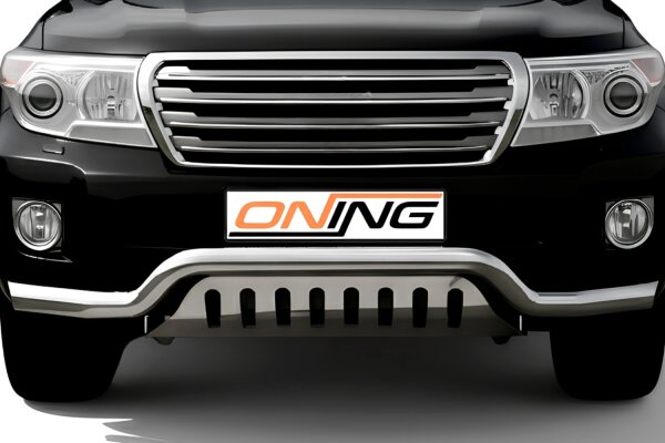 Frontschutzbügel breit Unterbodenschutz für Toyota Land Cruiser V8 (J20) 2012-2016 76mm Gutachten