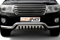 Frontschutzbügel breit Unterbodenschutz für Toyota Land Cruiser V8 (J20) 2012-2016 76mm Gutachten