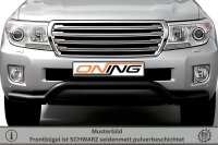 Frontschutzbügel breit für Toyota Land Cruiser V8 (J20) 2012-2016 schwarz 76mm Edelstahl mit Gutachten