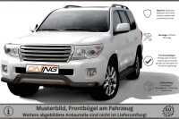 Frontschutzbügel breit für Toyota Land Cruiser V8 (J20) 2012-2016 schwarz 76mm Edelstahl mit Gutachten