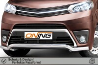 Frontschutzbügel breit für Toyota ProAce Verso 2016-2024 60mm Gutachten