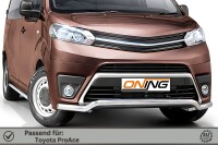 Frontschutzbügel breit für Toyota ProAce Verso 2016-2024 60mm Gutachten