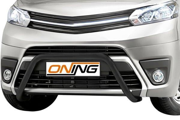Frontschutzbügel für Toyota ProAce Verso 2016-2024 schwarz 60mm Edelstahl Gutachten