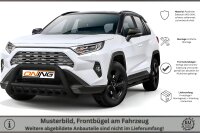 Frontschutzbügel mit Unterfahrschutz für Toyota Rav 4 (A5) 2018- schwarz 70mm Edelstahl mit Gutachten