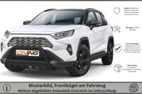 Frontschutzbügel mit Unterfahrschutz für Toyota Rav 4 (A5) 2018- schwarz 70mm Edelstahl mit Gutachten