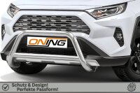 Frontschutzbügel mit Querstreben für Toyota Rav 4 (A5) 2018- 70mm Gutachten