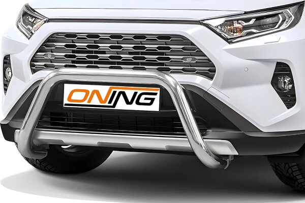 Frontschutzbügel für Toyota Rav 4 (A5) 2018- 70mm Gutachten Edelstahl
