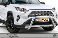 Frontschutzbügel für Toyota Rav 4 (A5) 2018- 70mm Gutachten Edelstahl