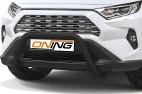 Frontschutzbügel für Toyota Rav 4 (A5) 2018- schwarz 70mm Edelstahl mit Gutachten