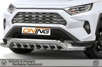 Frontschutzbügel breit Unterbodenschutz für Toyota Rav 4 (A5) 2018- 70mm Gutachten