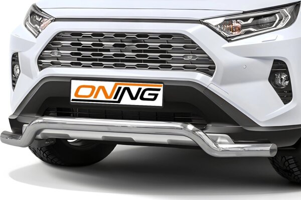 Frontschutzbügel breit für Toyota Rav 4 (A5) 2018- 70mm Gutachten Edelstahl