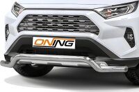 Frontschutzbügel breit für Toyota Rav 4 (A5) 2018- 70mm Gutachten Edelstahl