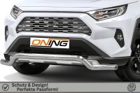 Frontschutzbügel breit für Toyota Rav 4 (A5) 2018- 70mm Gutachten Edelstahl