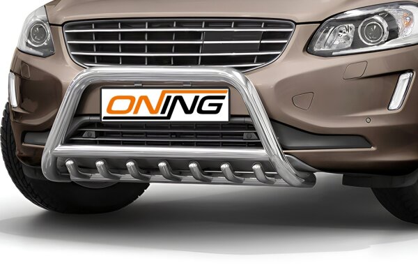 Frontschutzbügel mit Unterfahrschutz für Volvo XC60 2014-2017 60mm Gutachten