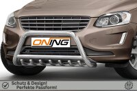 Frontschutzbügel mit Unterfahrschutz für Volvo XC60 2014-2017 60mm Gutachten