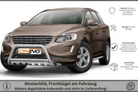 Frontschutzbügel mit Unterfahrschutz für Volvo XC60 2014-2017 60mm Gutachten