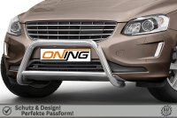 Frontschutzbügel mit Querstreben für Volvo XC60 2014-2017 60mm Gutachten