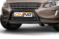 Frontschutzbügel mit Querstreben für Volvo XC60 2014-2017 schwarz 60mm Edelstahl mit Gutachten