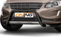 Frontschutzbügel für Volvo XC60 2014-2017 schwarz 60mm Edelstahl mit Gutachten