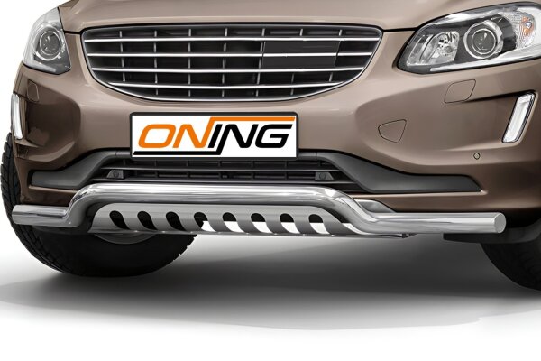 Frontschutzbügel breit Unterbodenschutz für Volvo XC60 2014-2017 60mm Gutachten