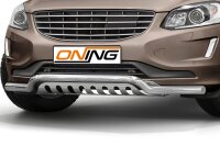 Frontschutzbügel breit Unterbodenschutz für Volvo XC60 2014-2017 60mm Gutachten