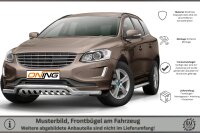 Frontschutzbügel breit Unterbodenschutz für Volvo XC60 2014-2017 60mm Gutachten